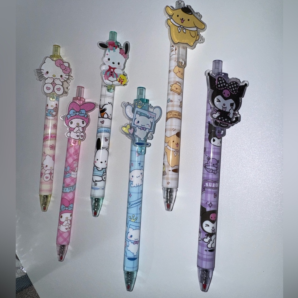 Sanrio Character Gel Pen Set